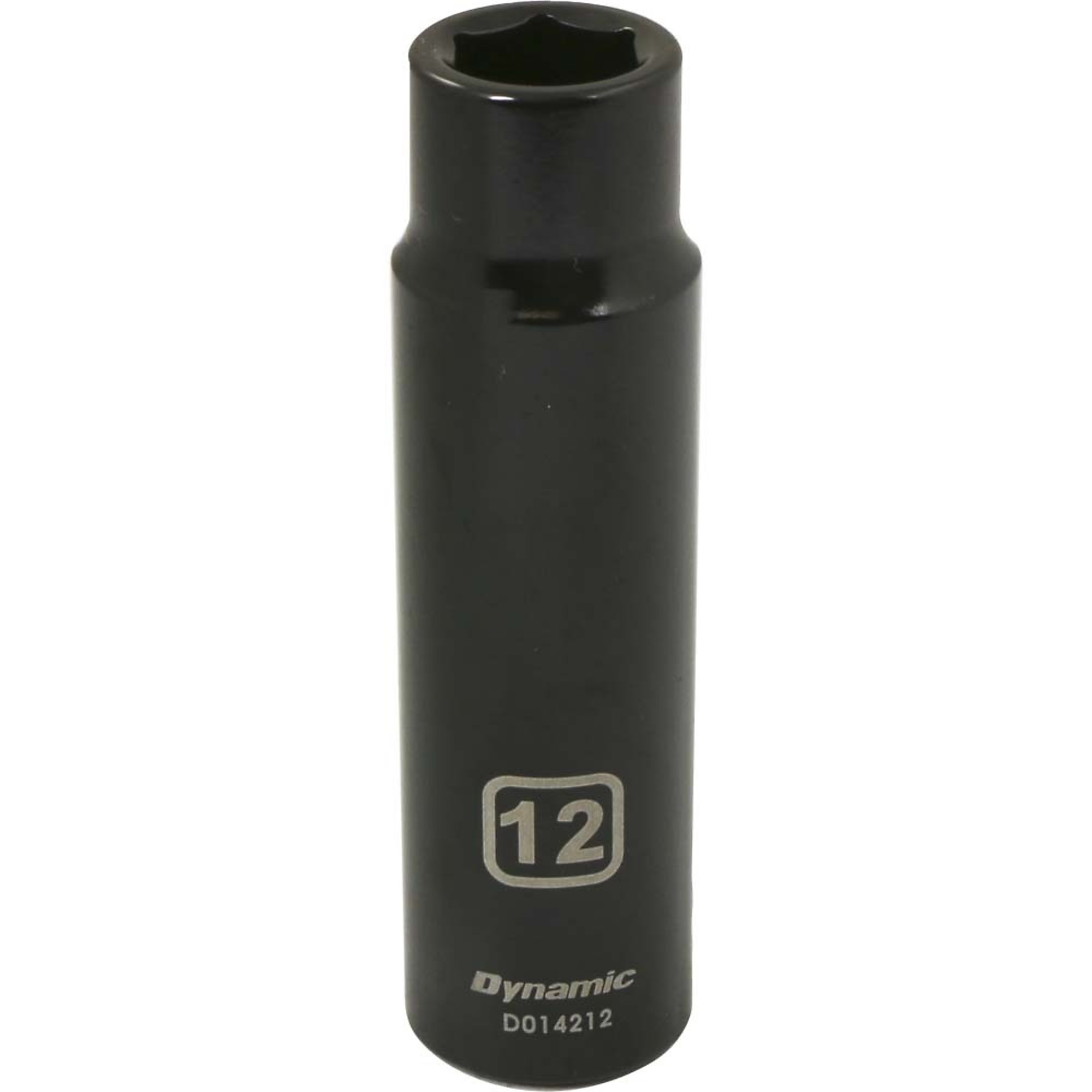 Dynamic Tools 1/2" Drive 6 Point Metric, 12mm Deep Length, Impact Socket